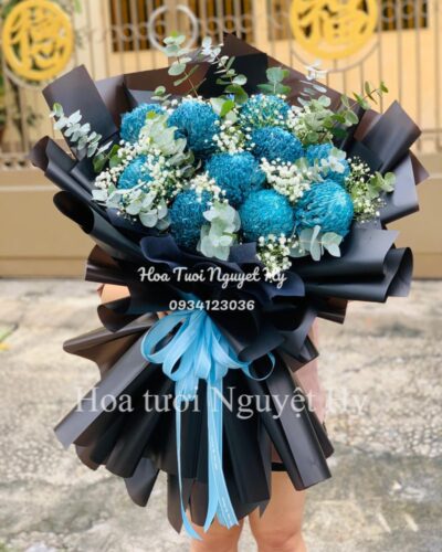Bo Hoa Cuc Mau Don Sang Trong
