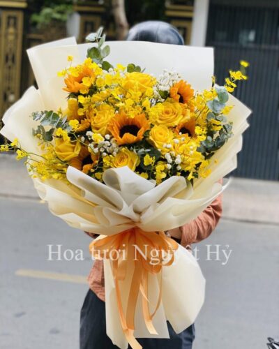 Bo Hoa Huong Duong Dep Gia Re 11
