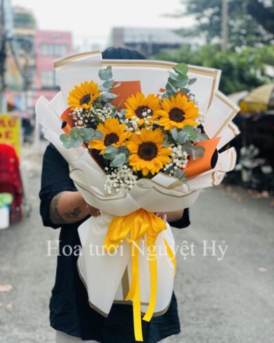 Bo Hoa Huong Duong Dep Gia Re