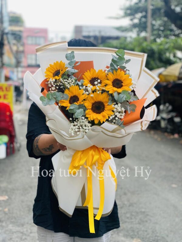 Bo Hoa Huong Duong Dep Gia Re