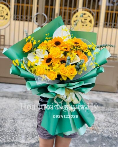 Bo Hoa Huong Duong Dep Gia Re1